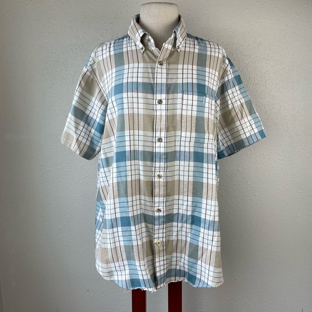Vintage Par Four Sportswear Button Down Shirt Size XL EUC